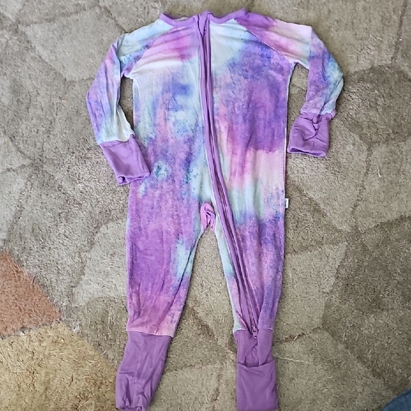 LS Purple Watercolor Convertable Zippy - Picture 1 of 1